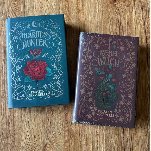 Owlcrate Signed Heartless Hunter & Rebel Witch By Kristen Ciccarelli - Picture 1 of 9